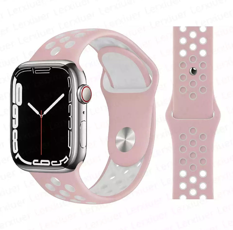 Signature Nike Apple Watch Silicone Sport Bands with Breathable Linings- for Selected Apple Watch 40mm Size - Super Savings Technologies Co.,LTD Signature Nike Apple Watch Silicone Sport Bands with Breathable Linings- for Selected Apple Watch 40mm Size - Super Savings Technologies Co.,LTD